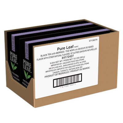 Pure Leaf® Hot Tea Black with Berries 6 x 25 bags - Pure Leaf® Hot Tea Black with Berries (6 x 25 bags) matches the careful craftsmanship of your menu.